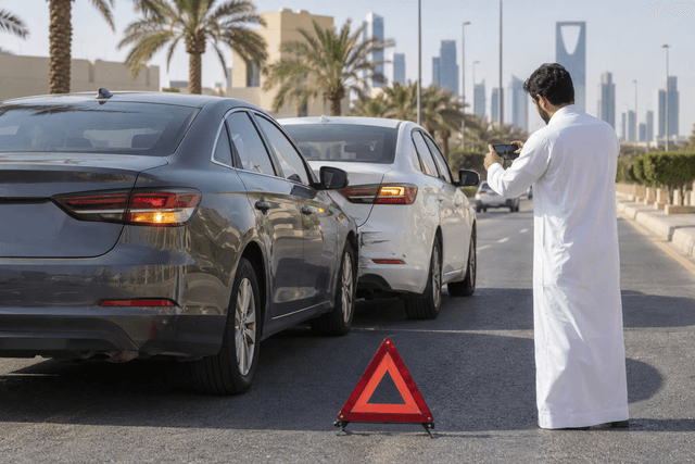ماذا تفعل عند وقوع حادث مروري؟ خطوات بلاغ نجم ومتى تتصل بالمرور ماذا تفعل عند وقوع حادث مروري؟ خطوات بلاغ نجم ومتى تتصل بالمرور